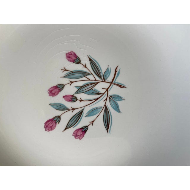 Pink 1962 Set of Six (6) Wedgwood Pink Hope 9.75” Plates For Sale - Image 8 of 8