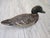 Brown Antique Hand-Stamped "K" Rig Cork & Wood Black Duck Decoy - Early 20th Century Americana For Sale - Image 8 of 12