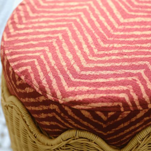 Fidji Pouf in Rattan by Popus Editions For Sale - Image 4 of 6