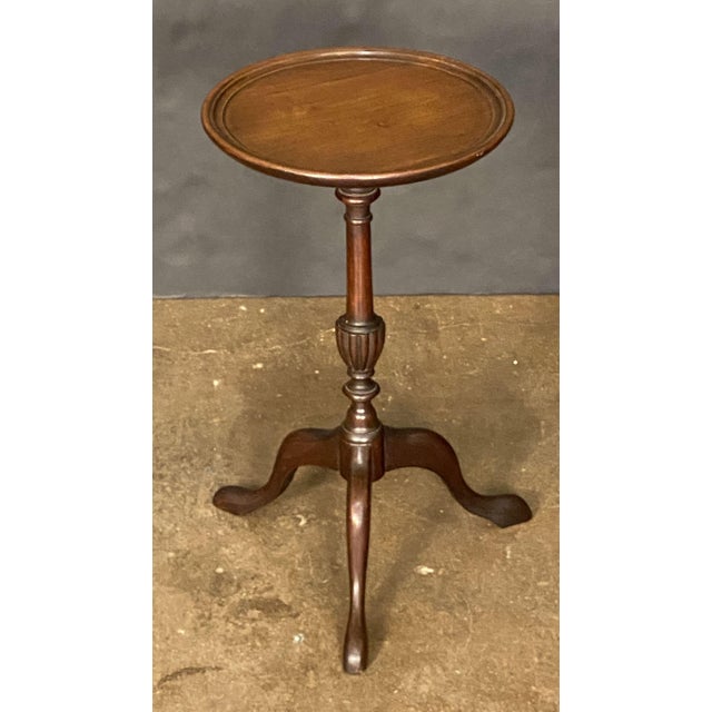 Early 20th Century English Wine or Cocktail Table of Mahogany From the Edwardian Era For Sale - Image 5 of 10
