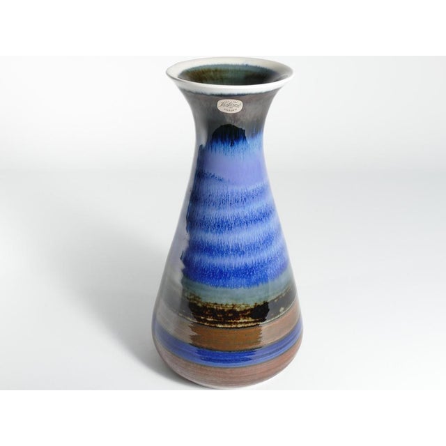 Large Polychrome Stoneware Vase by Gösta Millberg for Rörstrand, Sweden, 1960s For Sale - Image 13 of 14