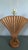 Vintage Woolums Wicker Rattan Fan Table Lamps, Pair of 2, Florida Made For Sale - Image 12 of 14