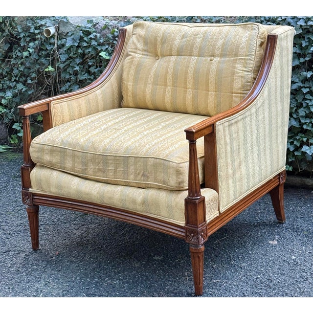 Henredon Late 20th Century Henredon Neoclassical Chairs - For Reupholstery For Sale - Image 4 of 11