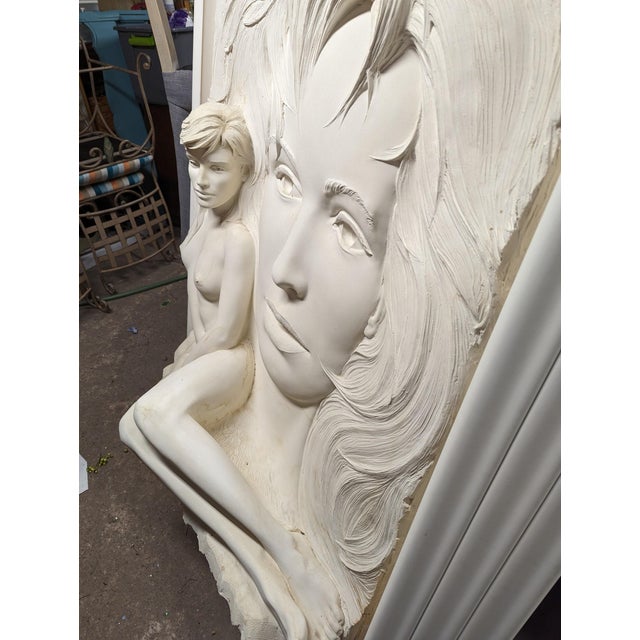 1980s Bill Mack Relief Sculpture and Signed Book For Sale In New York - Image 6 of 11