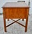 Vtg. Drexel Inlaid YewWood One Drawer Regency Style Side Table W/Stretcher Base For Sale - Image 10 of 13