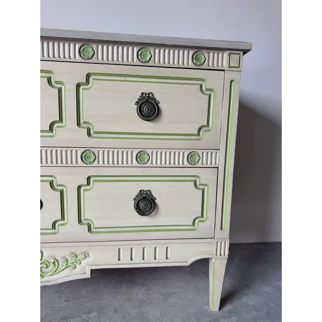 Hollywood Regency Louis XVI–Style Commode by Drexel For Sale - Image 12 of 12