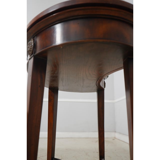Theodore Alexander Kidney Mahogany Desk For Sale - Image 18 of 18