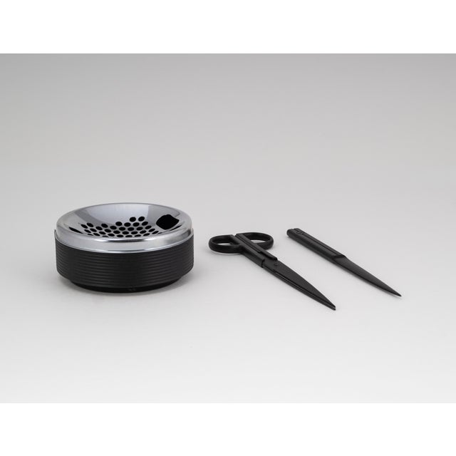 Vintage Minimalist Desk Set from Caimi Ashtray & Lerche Solingen Tools, 1990s, Set of 3 For Sale - Image 4 of 12