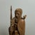Vintage Carved Wooden Sculpture of Saint Benedict of Norcia by Fonted, 1950s For Sale - Image 6 of 11