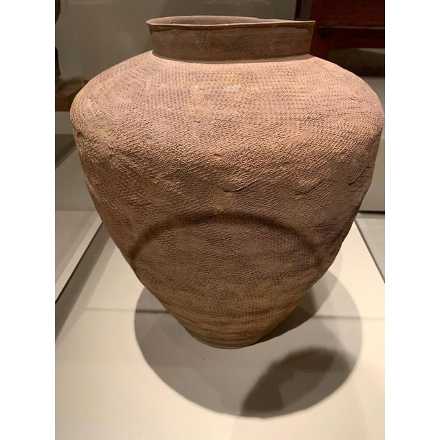 Stoneware Storage Jar China East Zhou Dynasty For Sale - Image 4 of 13