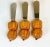 1990s 1990s Vintage Pottery Barn Pumpkin Butter Knife Spreaders - Set of 6, Thanksgiving, Halloween. For Sale - Image 5 of 7