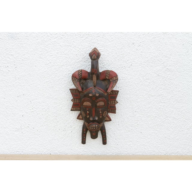 African Ijo Ancestral Painted African Mask For Sale - Image 3 of 8