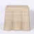 Pair of Wicker Drapery Ghost End Tables For Sale - Image 4 of 10