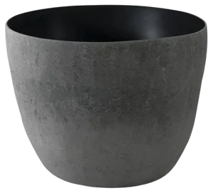 Black Vaso Vase by Imperfettolab