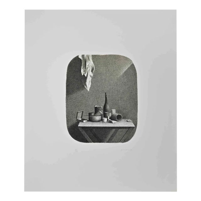 Riccardo Tommasi Ferroni, The Still Life, Etching, 1983 For Sale