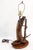 Mid 20th Century Varnished Arts & Crafts Driftwood Table Lamp For Sale - Image 12 of 12