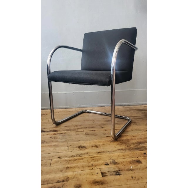 Mid 20th Century Brno Tubular Chair by Mies Van Der Rohe for Gordon International For Sale - Image 9 of 11