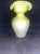 Glass Antique Satin Glass Ruffled Vase Beaded Floral Signed Webb For Sale - Image 7 of 7