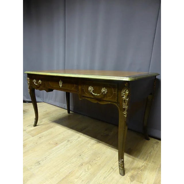 Wood Louis XV Style Desk from Mailfert For Sale - Image 7 of 11