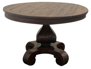 Brutalist Dining Table in Oak