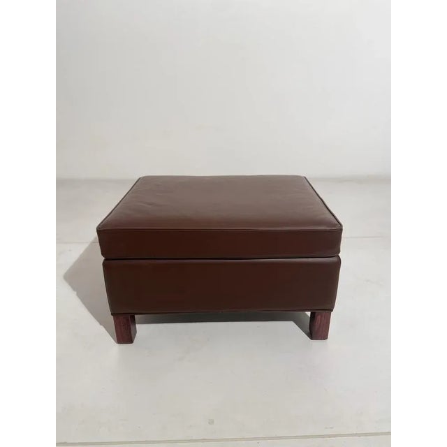 Mid-Century Modern Ottoman by Ludwig Mies Van Der Rohe for Knoll Inc. / Knoll International, 1930s For Sale - Image 3 of 10