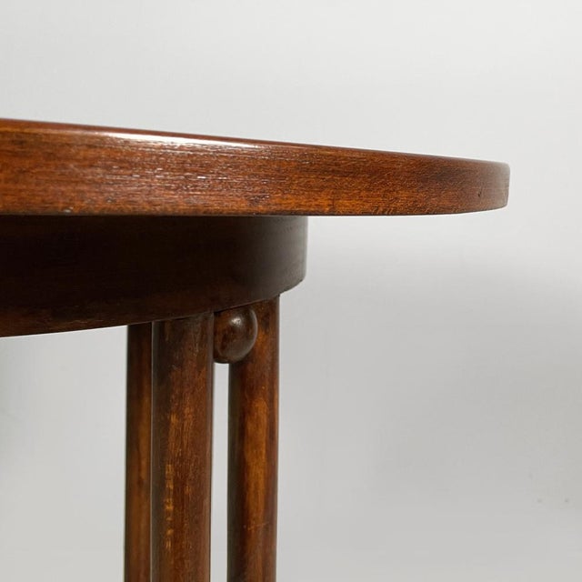 Austrian Wood, Fabric and Glass Coffee Table from Jacob & Josef Kohn, 1930s For Sale - Image 10 of 18