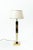 1970s Hollywood Regency Table Lamp in Gold and Chrome with Fabric Shade from Maison Jansen, 1970s For Sale - Image 5 of 5