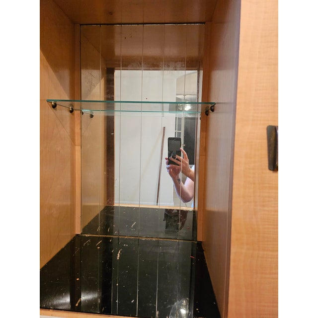 Brown Mid 20th Century German Dry Bar Cabinet / Display Hutch by Möbel-Braun For Sale - Image 8 of 8