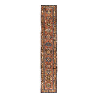 Galerie Shabab Collection Early 20th Century Persian Heriz Long Runner For Sale