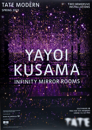 Infinity Mirror Rooms Poster after Yayoi Kusama