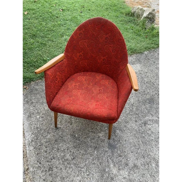 Vintage Danish style armchair, 1960s.
