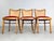 Beautiful set of 3 upholstered Thonet chairs from 1951. The chairs are known under the model number A811/1 and are here in...