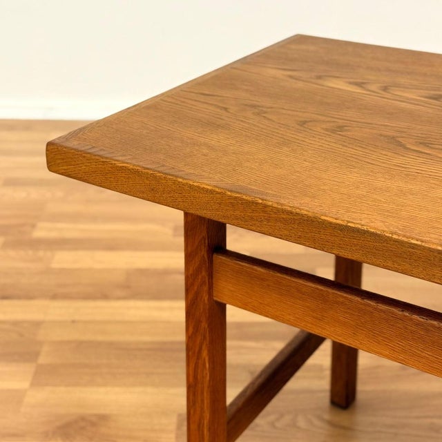 Side Table in Oak, Sweden, 1950s-1960s For Sale - Image 5 of 8