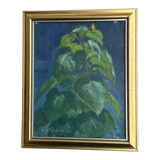 Original Oil Painting Sunflower by Bill Farnsworth For Sale