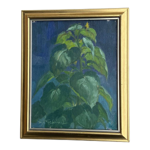 Original Oil Painting Sunflower by Bill Farnsworth