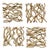 Large Vine Square Grouping - Wall Art Set of 4 For Sale