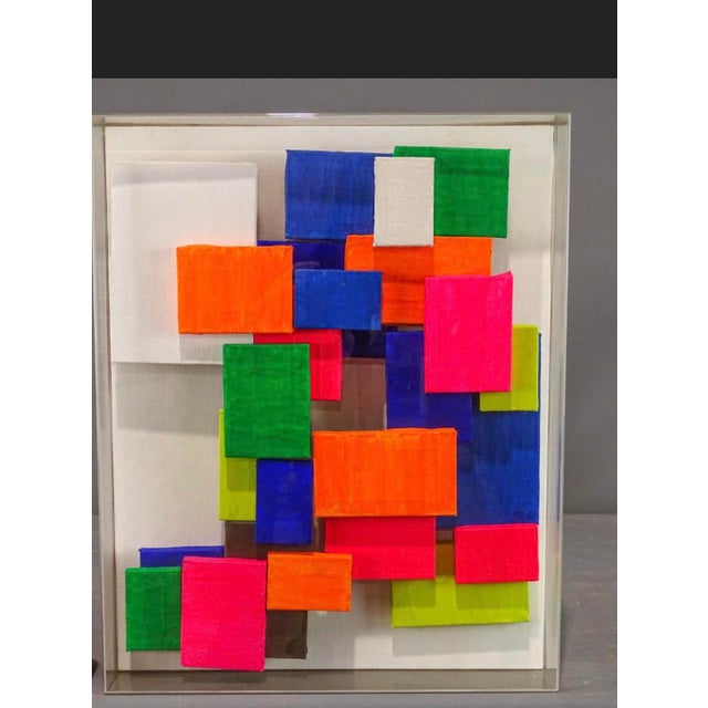 A modernist Collage. Labeled Mrs. A.R. Tobin