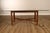 Chinese Chippendale Style Glass Top Mahogany Dining Table For Sale In Philadelphia - Image 6 of 18