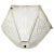 Art Deco French Art Deco Hexagonal Flush Mount or Pendant Chandelier by Sabino For Sale - Image 3 of 6