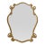 Vintage Hollywood Regency Gold Rope Motif Wall Mirror For Sale