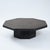 Brutalist Brutalist Octagonal Coffee Table in Black Stone-Look Resin, 1970s For Sale - Image 3 of 17