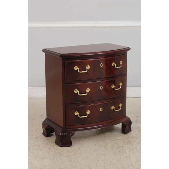 Age: Approx: 30 Years Old Details: Bracket Feet Fine Carved Details High Quality Construction Georgian Style Solid Brass...