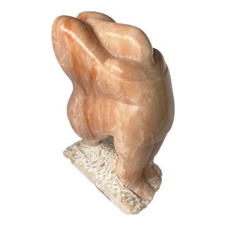 Mid Century Abstract Marble Sculpture by Kay Hofmann For Sale