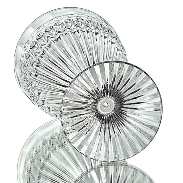 Mikasa Titan Pattern Crystal Iced Tea Glasses Set of 4 For Sale - Image 10 of 10