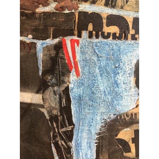 Monard, Ascension, 1966, Mixed Media on Canvas, Framed For Sale - Image 4 of 11