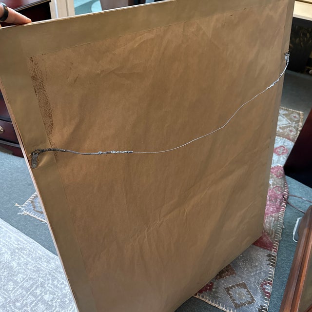 Qing Dynasty Blue Embroidered Silk Kimono, Framed For Sale - Image 12 of 12