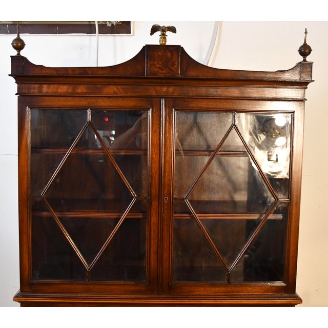 We are pleased to offer this gorgeous Federal style Hutch secretary desk by Beacon Hill Collection, from the 1930s. This...