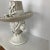 Vintage Glazed Pottery Woman Wearing a Hat Sculpture For Sale In Chicago - Image 6 of 13