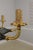 Neoclassical Neoclassical 8 Arm Iron Black & Gold Chandelier For Sale - Image 3 of 12