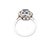 1.89 Carat Oval Kashmir Blue Sapphire & Diamond Platinum Art Deco Vintage Ring For Sale - Image 9 of 13